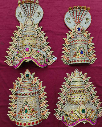 Mukut - best customized poshaks in Bareilly by Bhagwanji.ki.Poshaak